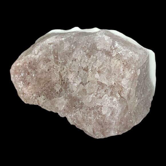 Pink Crackle Milk Glass Layered Art Glass Cullet Glowing Manganese Slag #4GX258 - Picture 6 of 8